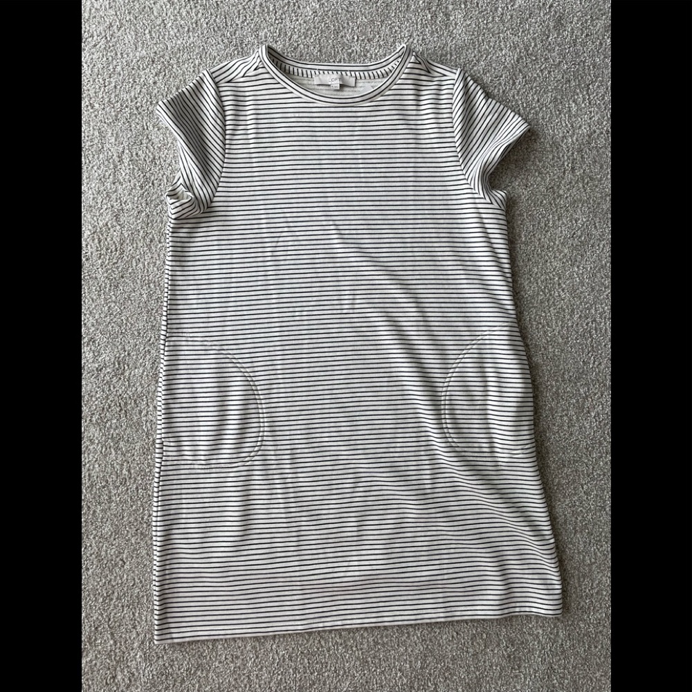 LOFT new striped dress